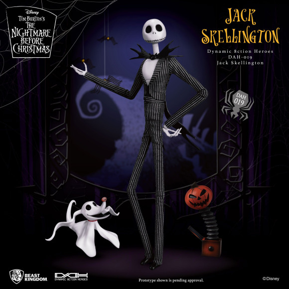 Nightmare before Christmas Jack Skellington 8ction Heroes Actionfigur 21 cm