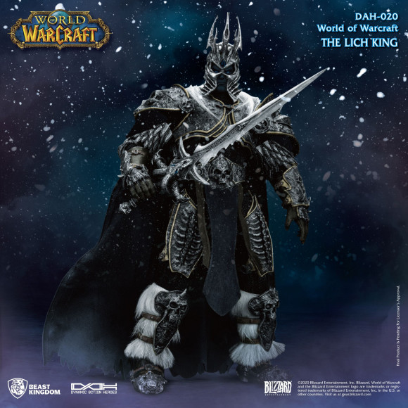 World of Warcraft Arthas Menethil Dynamic 8ction Heroes Actionfigur 24 cm