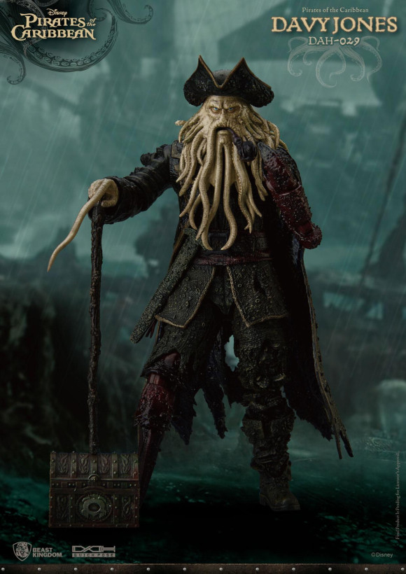 Fluch der Karibik 8ction Heroes Actionfigur 1/9 Davy Jones 20 cm