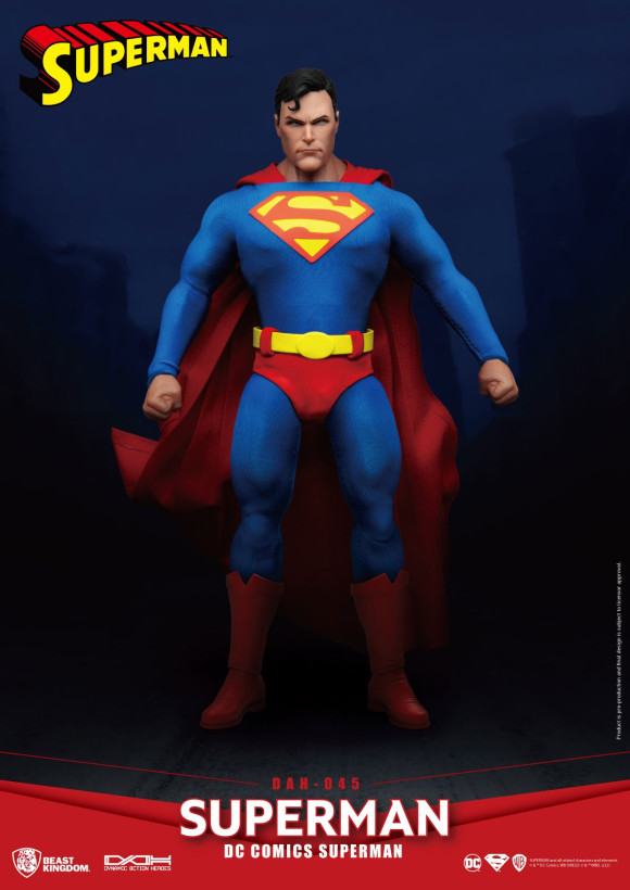 DC Comics Dynamic 8ction Heroes Actionfigur 1/9 Superman 20 cm