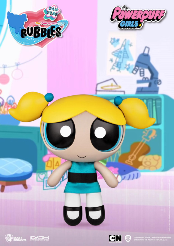 Powerpuff Girls Dynamic 8ction Heroes Actionfigur 1/9 Bubbles 14 cm