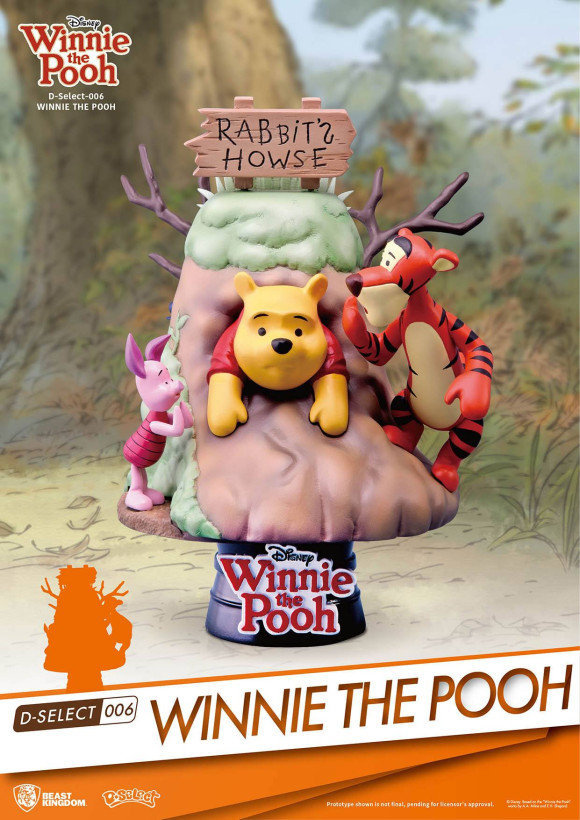Winnie Puuh D-Select Diorama Statue 14 cm