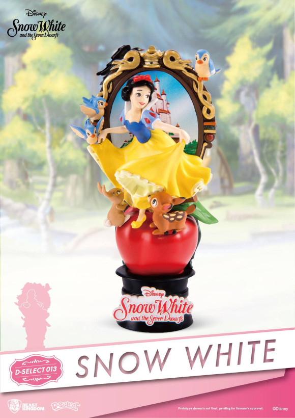 Schneewittchen und die sieben Zwerge D-Select PVC Diorama 15 cm