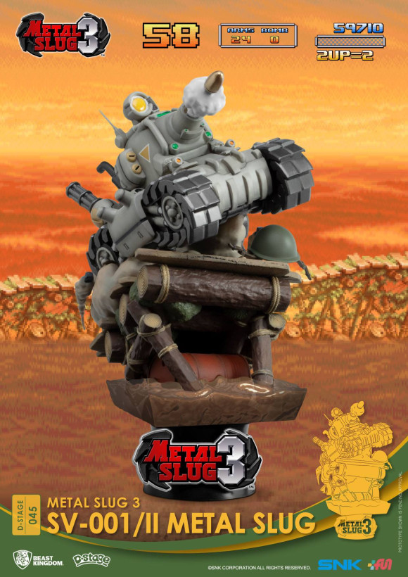 Metal Slug D-Stage PVC Diorama SV-001/II Metal Slug 16 cm