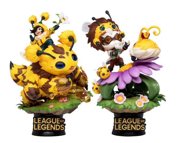 League of Legends D-Stage PVC Dioramen Set Nunu & Beelump & Heimerstinger 16 cm