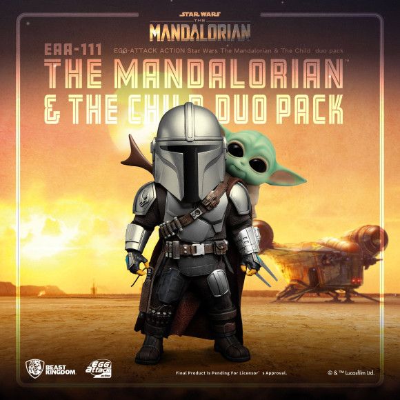 Star Wars The Mandalorian Egg Attack Action Actionfiguren The Mandalorian & The Child 7 - 17 cm