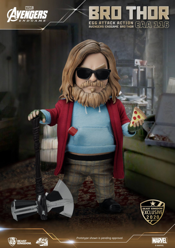 Avengers Bro Thor Egg Attack Actionfigur 17 cm Beast Kingdom Exclusive