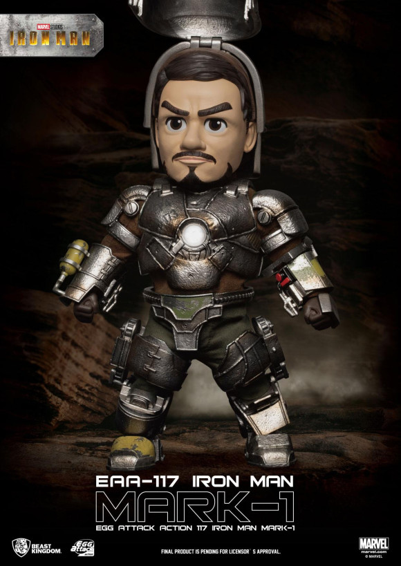 Marvel Egg Attack Actionfigur Iron Man Mark I 16 cm