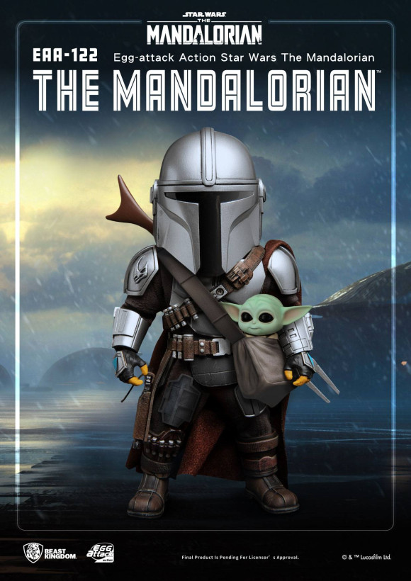 Star Wars The Mandalorian Egg Attack Action Actionfigur 17 cm