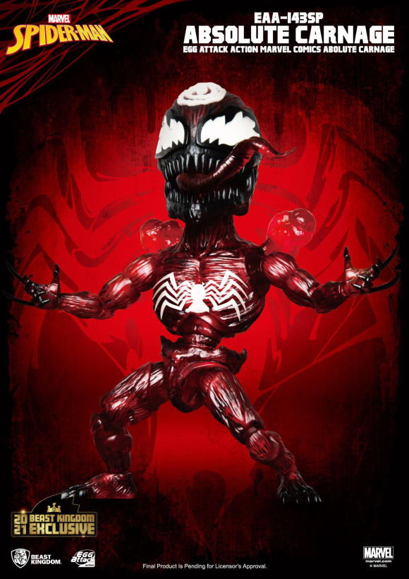 Marvel Comics Egg Attack Action Actionfigur Absolute Carnage BK Exclusive 16 cm