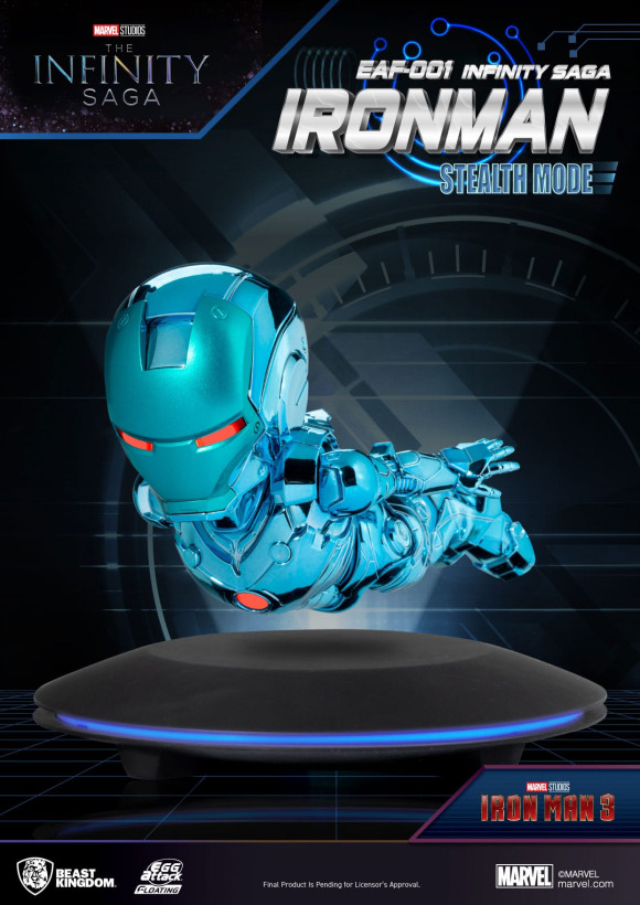 Marvel Mini Egg Attack Figuren The Infinity Saga Ironman Stealth Mode 16 cm