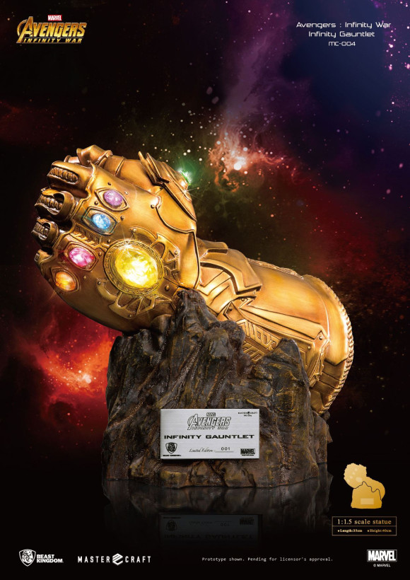Avengers Infinity Infinity Gauntlet War Master Craft Statue 40 cm