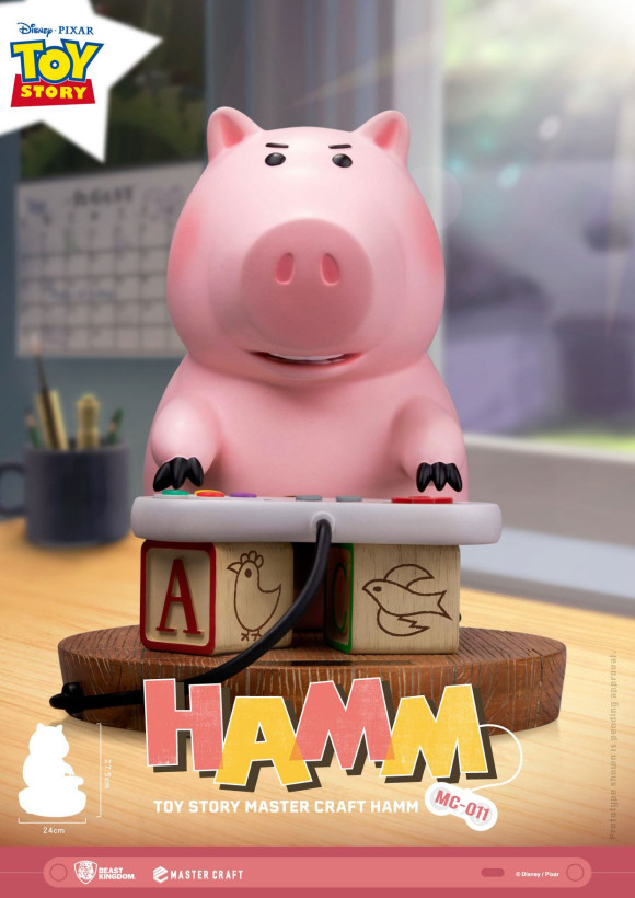 Toy Story Specki Hamm Master Craft Statue 28 cm