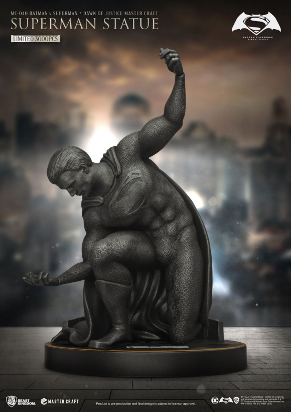 Batman v Superman Dawn Of Justice Superman Master Craft Statue 40 cm