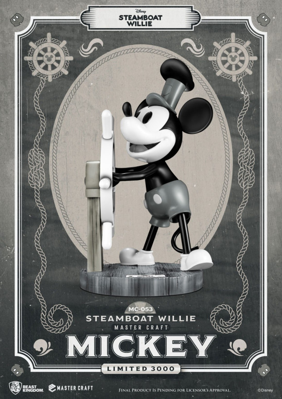 Steamboat Willie Master Craft Statue Mickey 46 cm