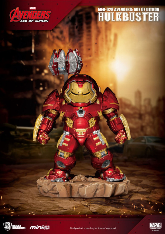 Avengers Hulkbuster Egg Attack Figur 13 cm