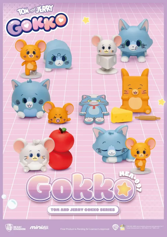 Tom & Jerry Gokko Series Figuren Blind Box (6) 