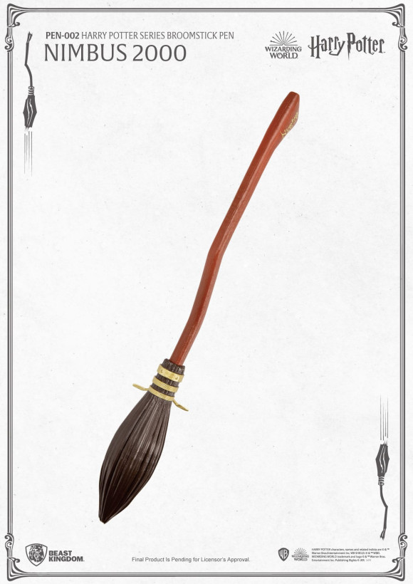 Harry Potter Kugelschreiber Nimbus 2000 Besenstiel 29 cm