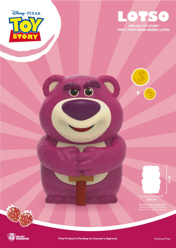 Toy Story Piggy Vinyl Spardose Lotso 35 cm