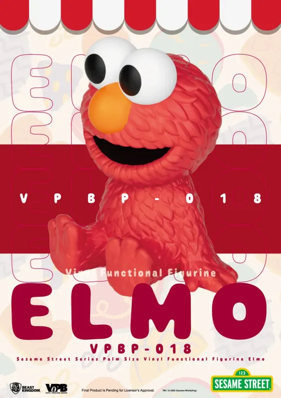 Sesamstraße Piggy Vinyl Spardose Elmo 12 cm 