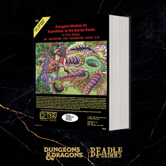 Dungeons & Dragons Classic Module Würfel Set Journey to the Barrier Peaks (7)      