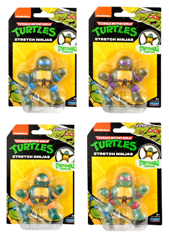 Teenage Mutant Ninja Turtles Classic Mini Stretch-Figuren 6 cm Sortiment (24)