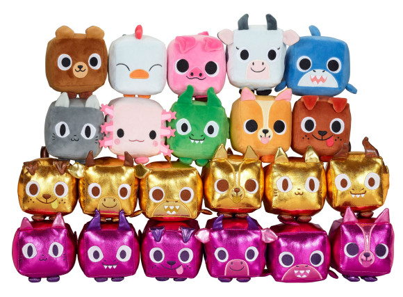 Pet Simulator Plüschfigur Display 10 cm Sortiment (6)