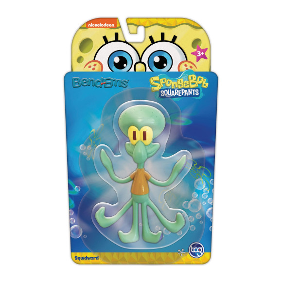 SpongeBob Schwammkopf Bend-Ems Actionfigur Thaddäus 15 cm