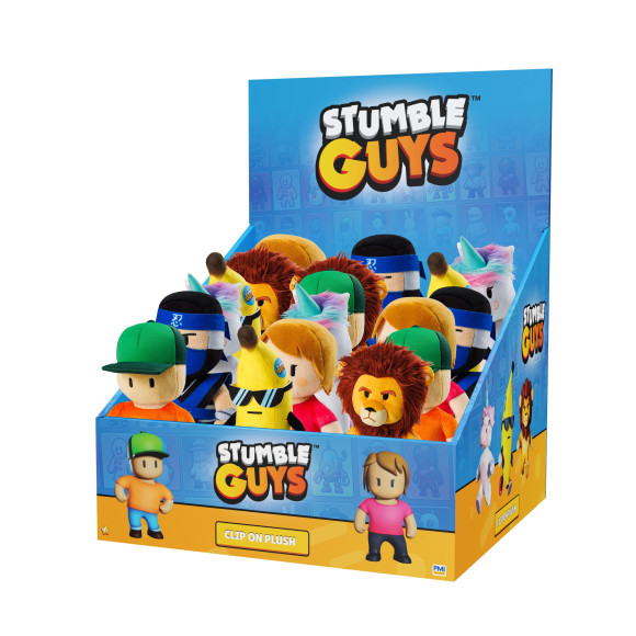 Stumble Guys Clip on Plüsh Display (18)