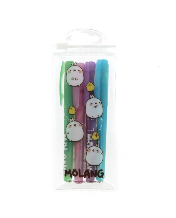 Molang Kugelschreiber 4er-Pack