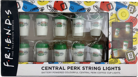 Friends Lichterkette Kaffeebecher Central Perk