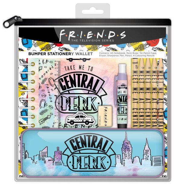 Friends Schreibset Bumper Wallet Tie Dye Umkarton (6)