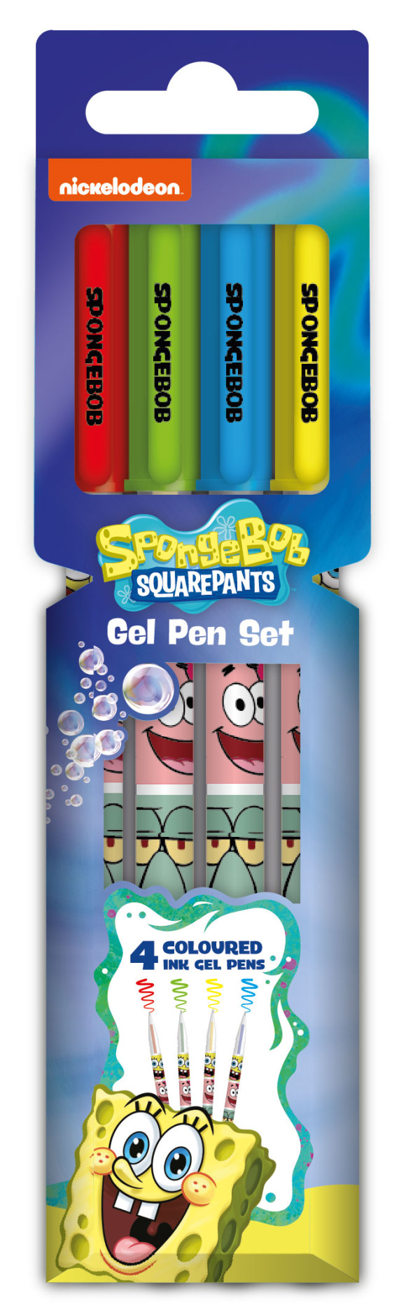 SpongeBob Gelstifte 4-er Packs Icons Umkarton (6)