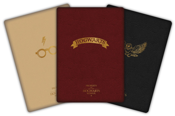 Harry Potter Notizbücher 3er-Pack Hogwarts
