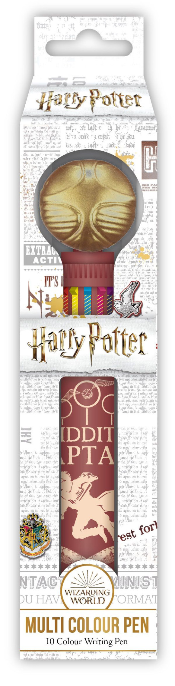 Harry Potter Snitch Multicolor-Kugelschreiber