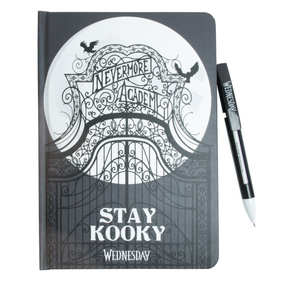 Wednesday Notizbuch Geschenk-Set