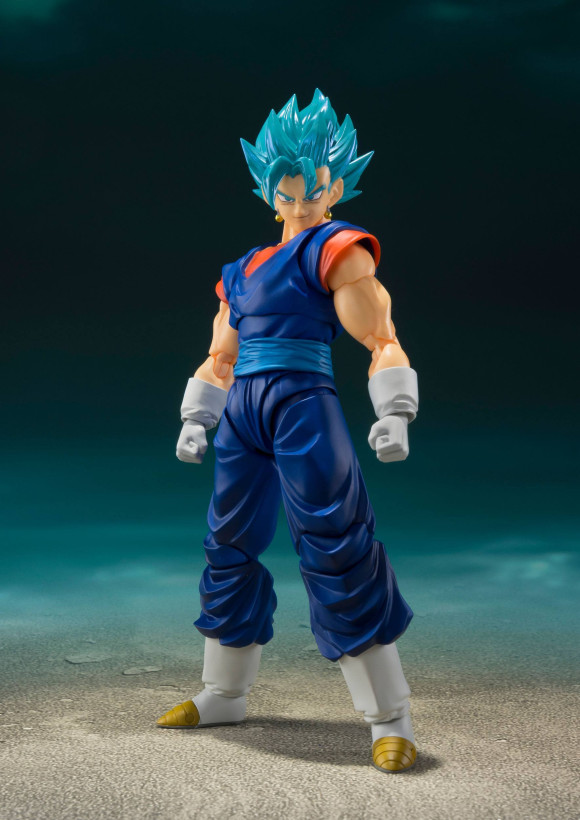 Dragon Ball Super Saiyan God Super Saiyan Vegito Super S.H. Figuarts Actionfigur 14 cm