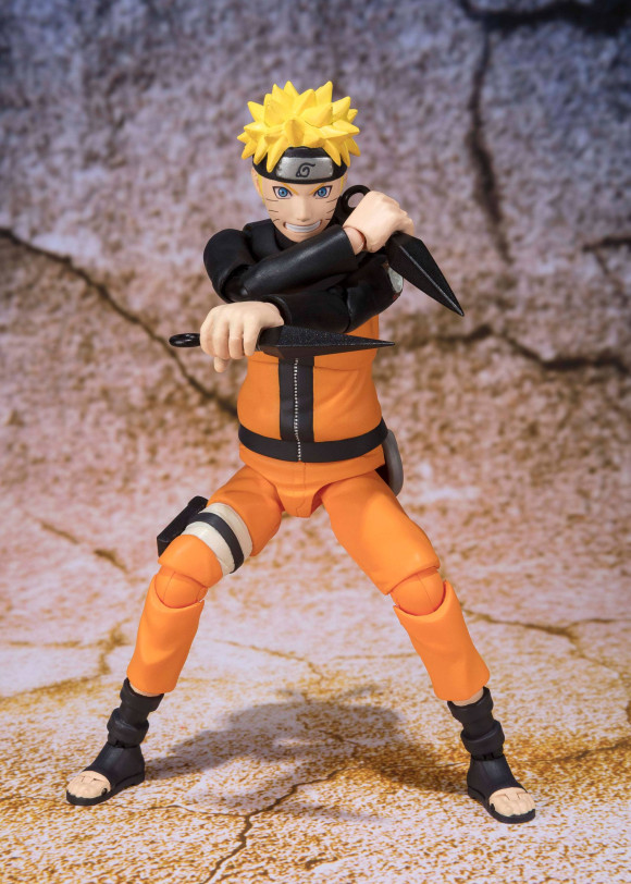 Naruto Shippuden Naruto Uzumaki S.H. Figuarts Actionfigur Best Selection 14 cm