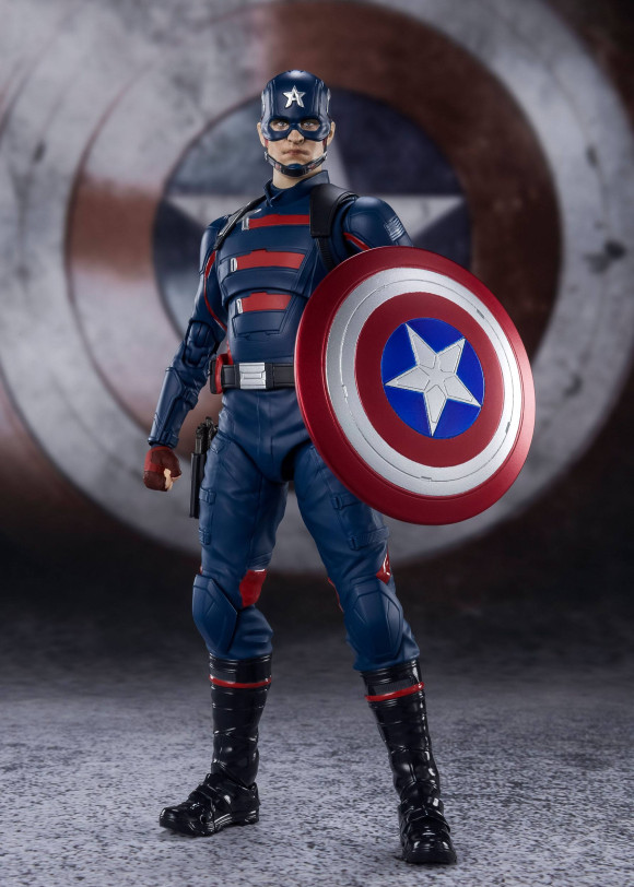 The Falcon and the Winter Soldier Captain America John F. Walker S.H. Figuarts Actionfigur 15 cm