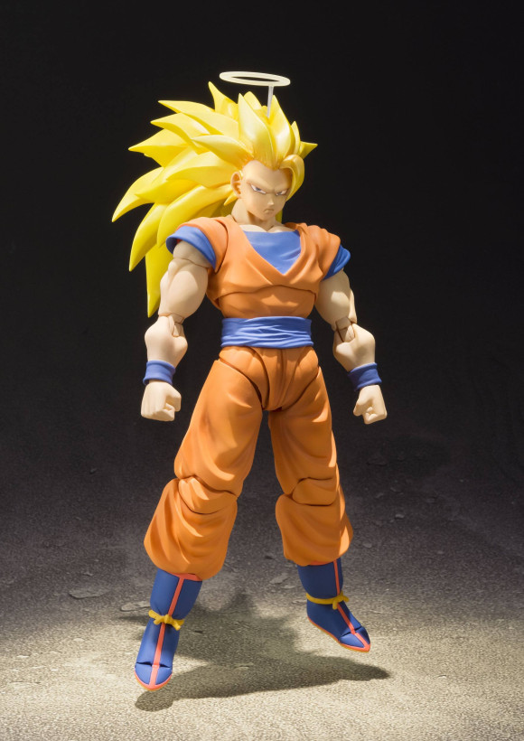 Dragonball Z SSJ 3 Son Goku S.H. Figuarts Actionfigur 16 cm