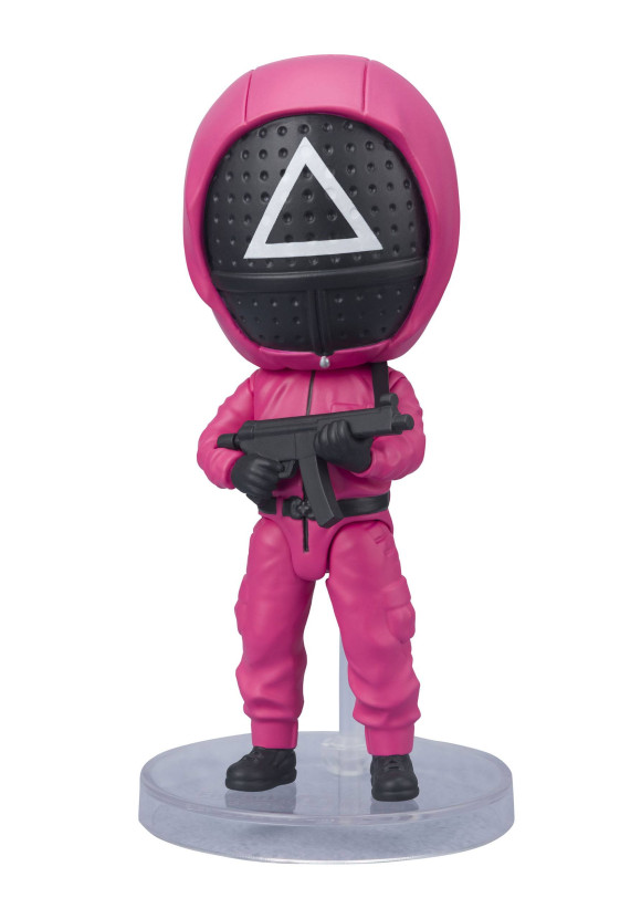 Squid Game Figuarts mini Actionfigur Masked Soldier 9 cm