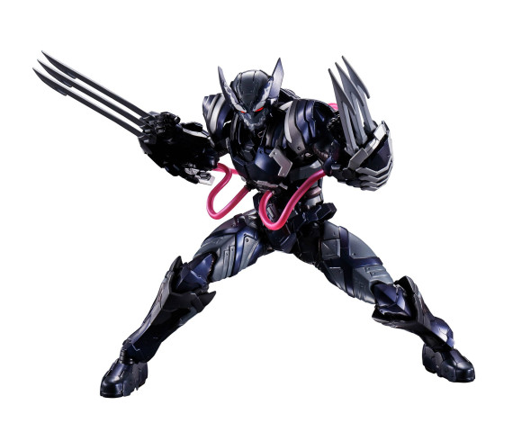 Tech-On Avengers S.H. Figuarts Actionfigur Venom Symbiote Wolverine 16 cm