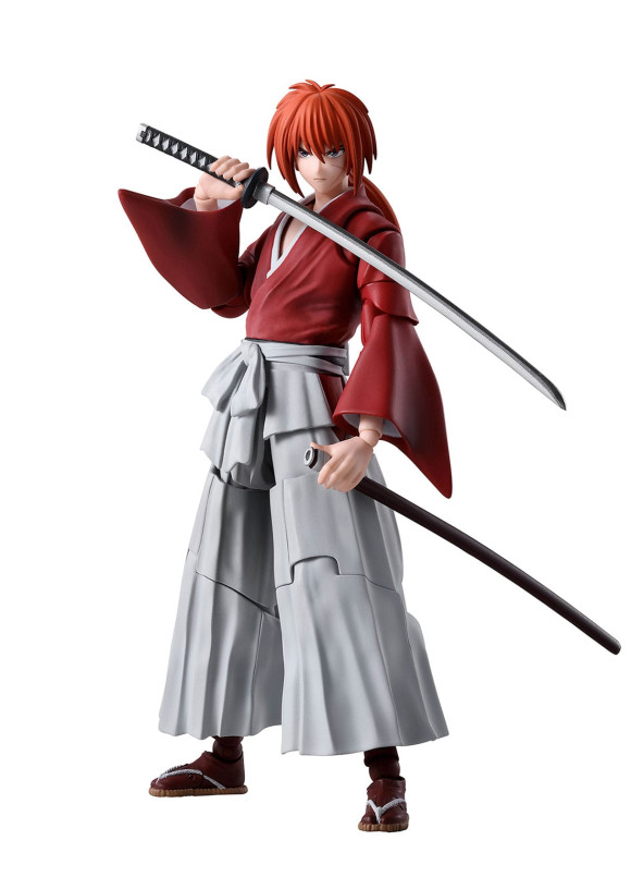Rurouni Kenshin: Meiji Swordsman Romantic Story S.H. Figuarts Actionfigur Kenshin Himura 13 cm