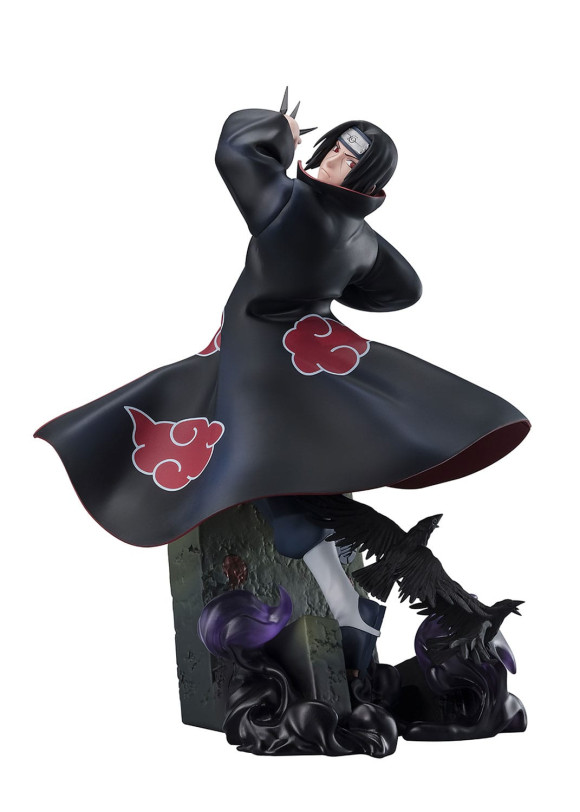 Naruto Shippuden FiguartsZERO Extra Battle PVC Statue Itachi Uchiha -The Light & Dark of the Mangekyo Sharingan- 24 cm