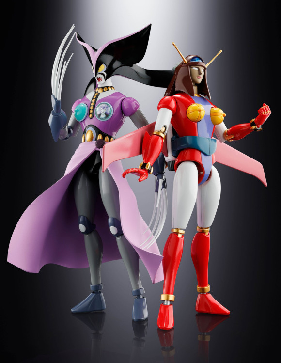 Great Mazinger Soul of Chogokin Diecast Actionfiguren GX-114 Janus & GX-12R Venus A Set 17 cm 