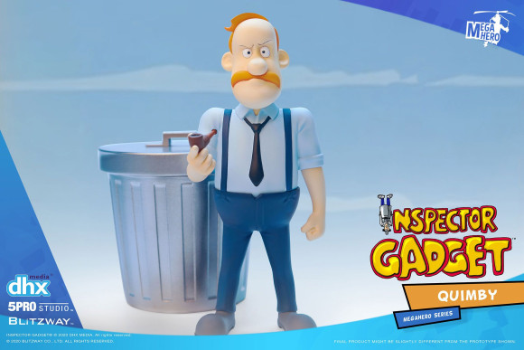 Inspector Gadget Quimby Mega Hero Actionfigur 13 cm