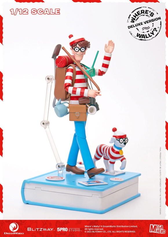 Wo ist Walter? Mega Hero Actionfigur 1/12 Wally DX Version 20 cm