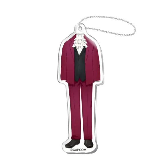 Ace Attorney Acryl-Schlüsselanhänger Phoenix Miles Edgeworth 6 cm