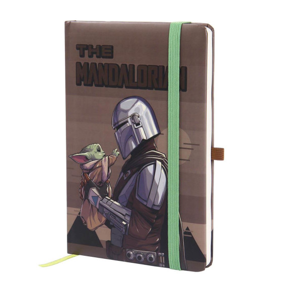 Star Wars: The Mandalorian Premium Notizbuch A5 The Mandalorian x Grogu