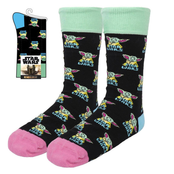 Star Wars The Mandalorian Socken Grogu Sortiment (6)